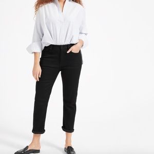Everlane Black boyfriend jeans